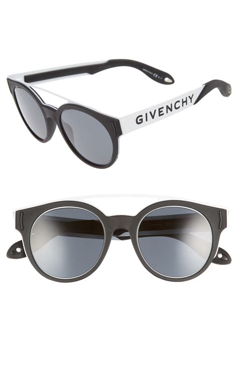 givenchy 50mm round sunglasses|Givenchy Sunglasses .